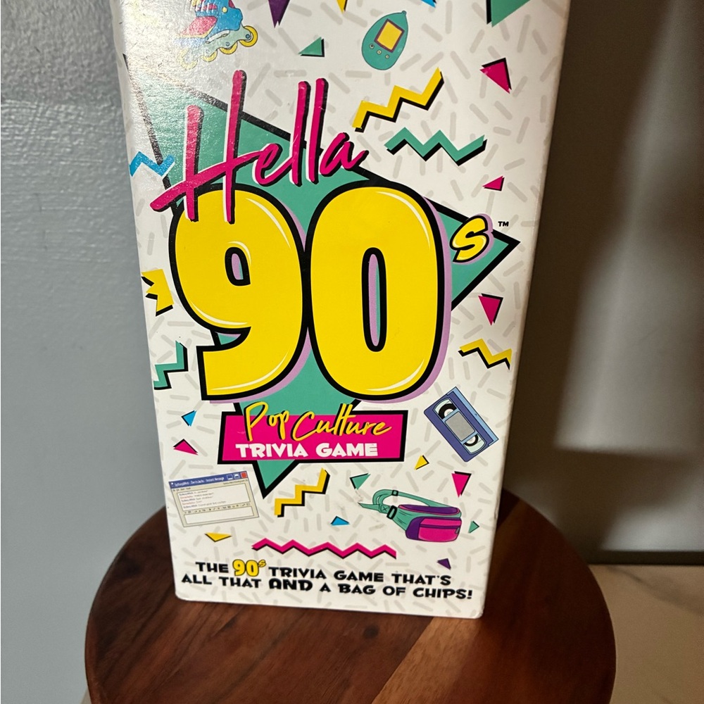 Ella 90s Pop Culture Trivia Game - Multicolor